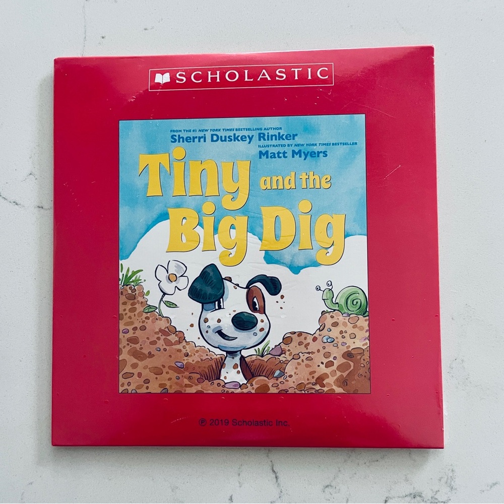 NWT Tiny and the Big Dig by Sherry Duskey Rinker Audiobook CD Scholastic